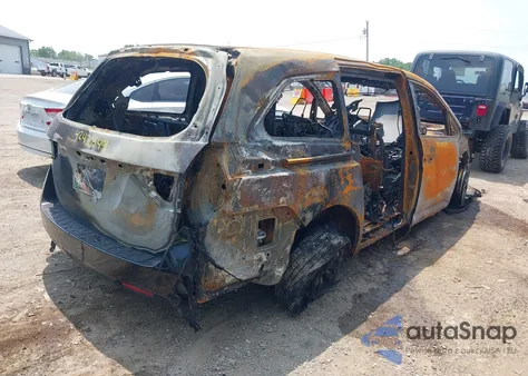 2014 Honda Odyssey Ex-L z USA, uszkodzony, nr VIN 5FNRL5H69EB024228